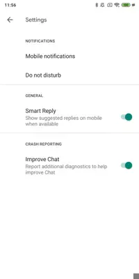 Google Chat android App screenshot 2